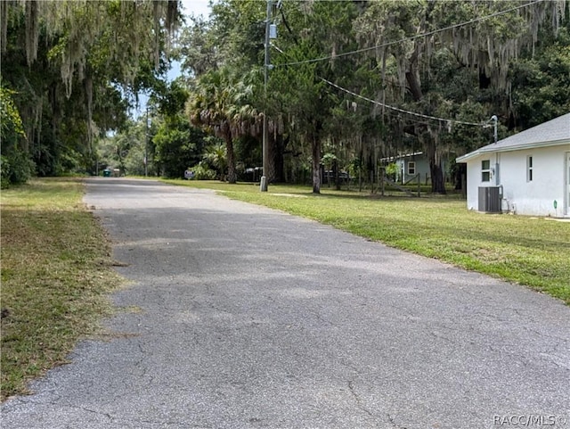 view of road