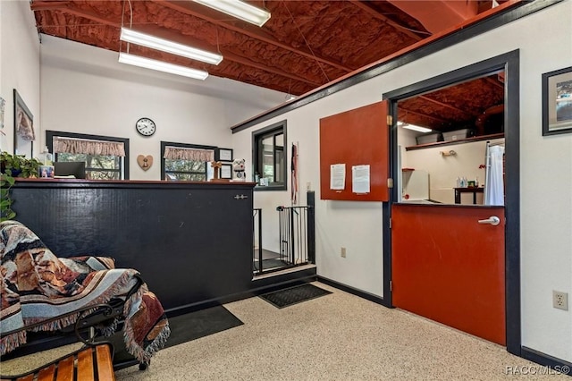 6301 E Turner Camp Rd, Inverness, FL 34453 - miscellaneous room with speckle patterned floor