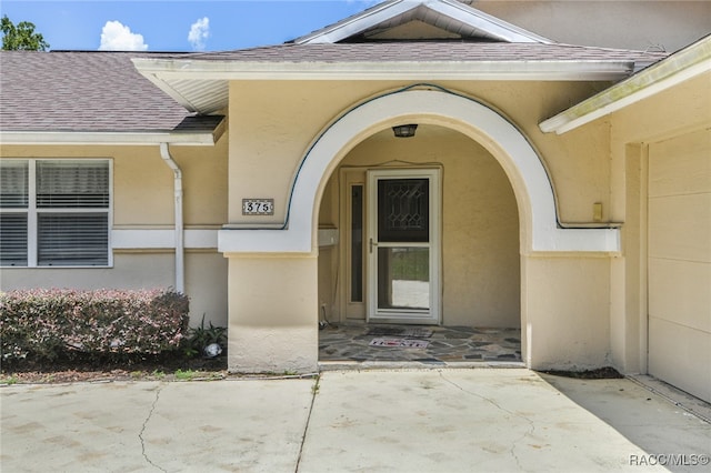 view of entrance to property