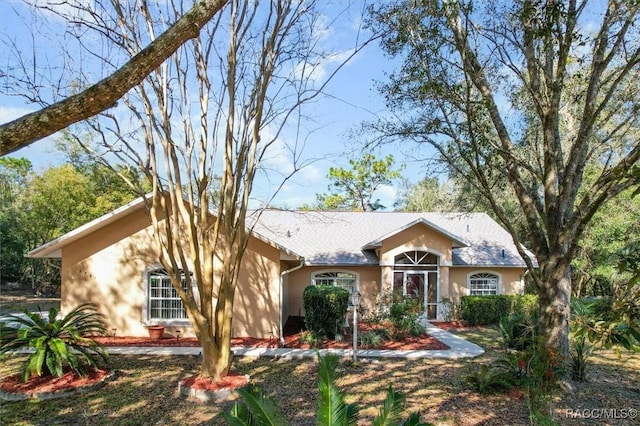 view of ranch-style home