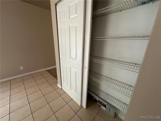 view of closet