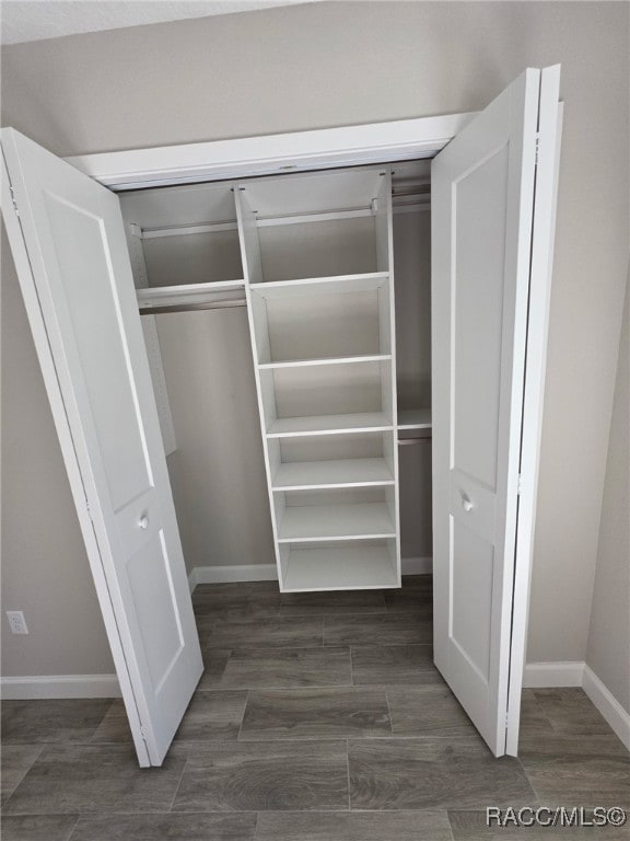 view of closet