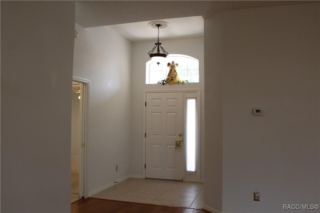 4614 N Webster Island Ter, Hernando, FL 34442 - entrance foyer with baseboards and light tile patterned floors