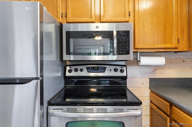 kitchen featuring stainless steel appliances