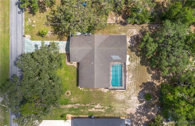 3231 S Eagle Pt, Inverness, FL 34450 - aerial view of property and surrounding area