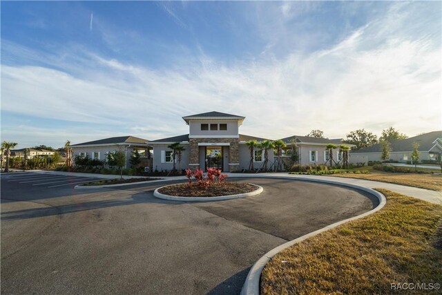 view of property with a residential view