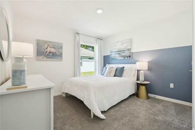 2838 W Vespero St, Citrus Springs, FL 34434 - bedroom with carpet and baseboards