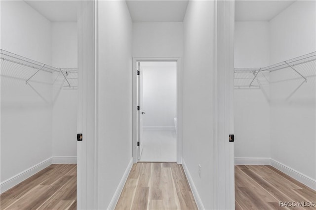 1413 W America Pl, Citrus Springs, FL 34434 - spacious closet with light wood finished floors