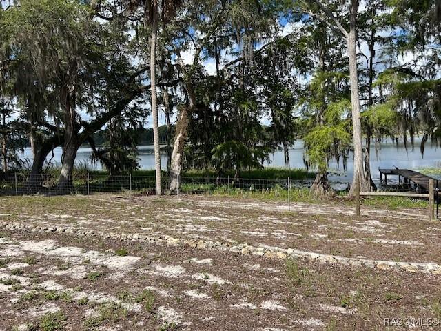 5870 N Briarclifrf Ter, Hernando, FL 34442 - view of yard featuring a water view