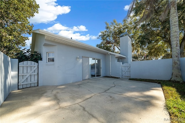 view of rear view of house