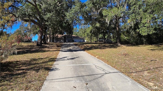 exterior space with driveway