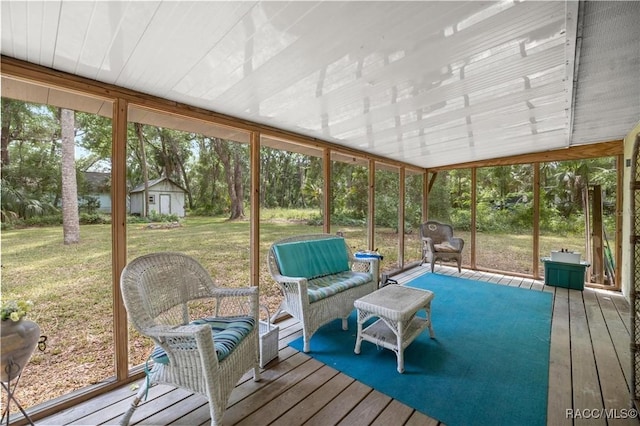 9708 W Hawthorne St, Crystal River, FL 34428 - sunroom / solarium featuring a wealth of natural light
