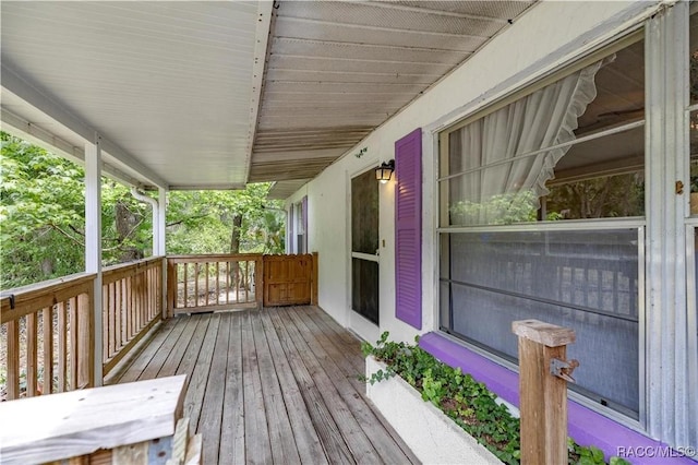 9708 W Hawthorne St, Crystal River, FL 34428 - view of wooden terrace
