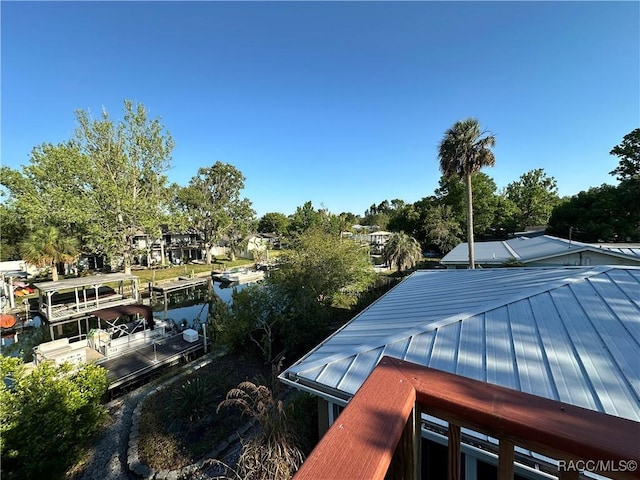 1203 SE Kings Bay Dr, Crystal River, FL 34429 - exterior details featuring metal roof