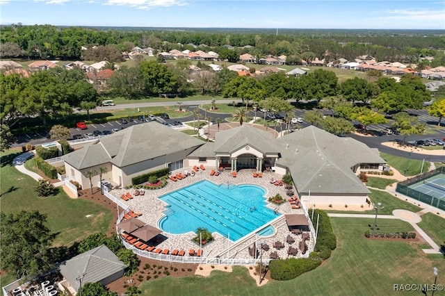 community pool featuring a patio