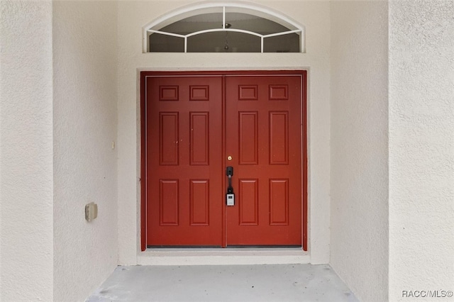 view of property entrance