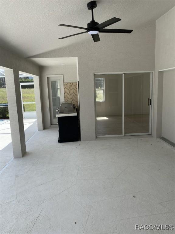 259 N Cherry Pop Dr, Inverness, FL 34453 - view of patio featuring a ceiling fan