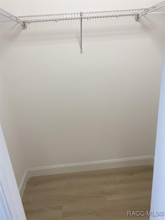 259 N Cherry Pop Dr, Inverness, FL 34453 - walk in closet with light wood finished floors