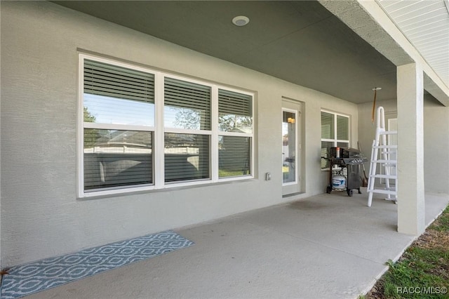 view of patio / terrace with grilling area