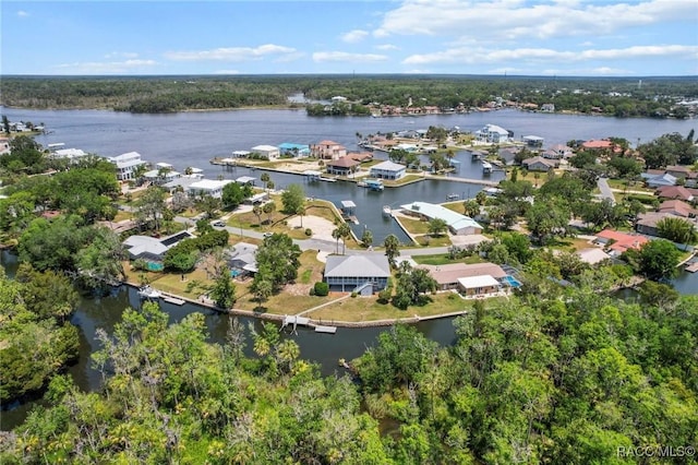 2168 N Watersedge Dr, Crystal River, FL 34429 - aerial perspective of suburban area with a nearby body of water