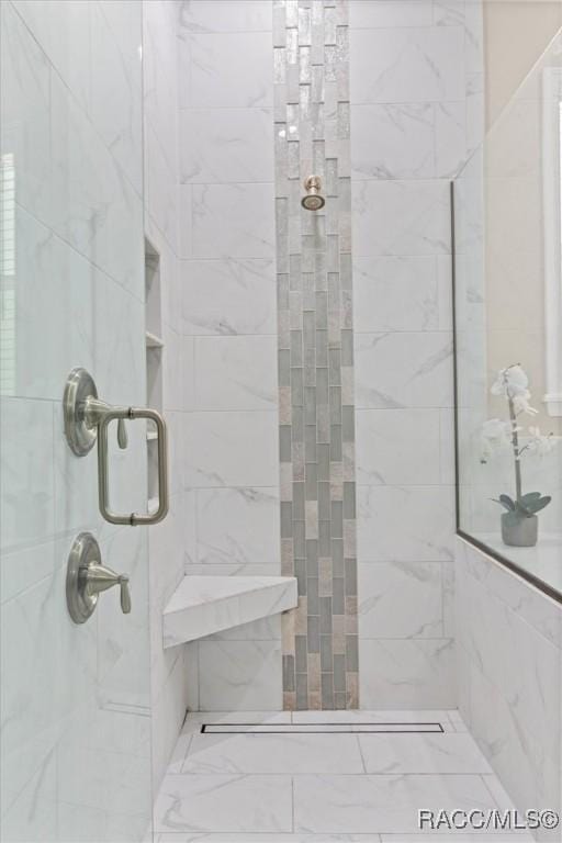 5888 W Corral Pl, Beverly Hills, FL 34465 - full bathroom with tiled shower