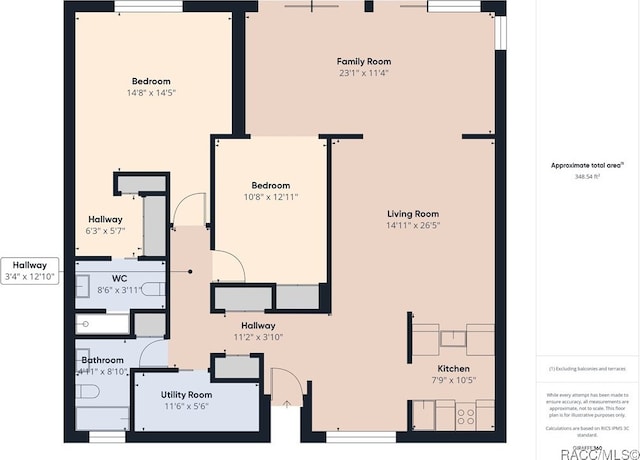 11487 W Bayshore Dr, Crystal River, FL 34429 - floor plan / room layout