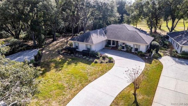 3356 N Bent Tree Pt, Lecanto, FL 34461 - aerial view of property and surrounding area