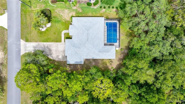 374 W Wason St, Citrus Springs, FL 34434 - aerial view of property and surrounding area