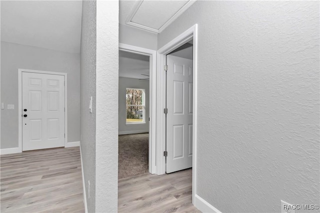 4065 SW 5th Ave, Ocala, FL 34471 - hallway featuring light hardwood / wood-style flooring