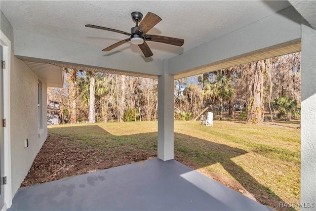 4065 SW 5th Ave, Ocala, FL 34471 - view of patio / terrace featuring ceiling fan