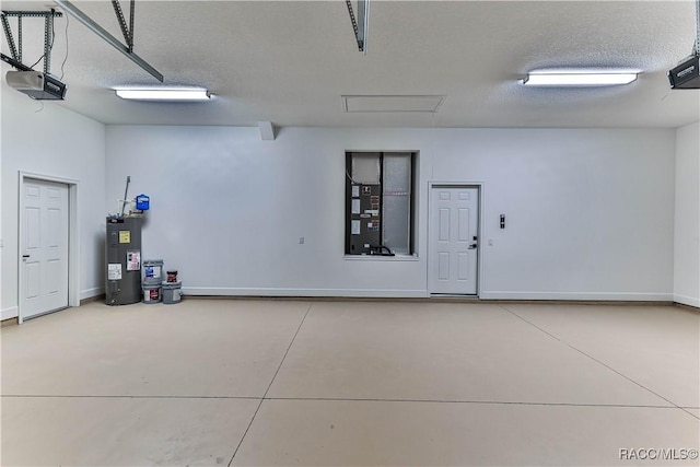 783 E Alaska Ln, Hernando, FL 34442 - garage with water heater and a garage door opener