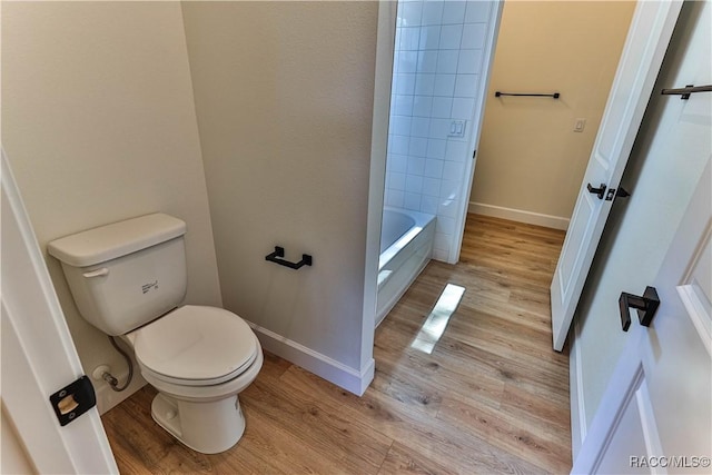 783 E Alaska Ln, Hernando, FL 34442 - bathroom with wood finished floors and  shower combination