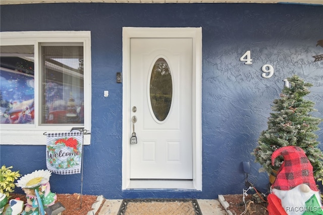 view of property entrance