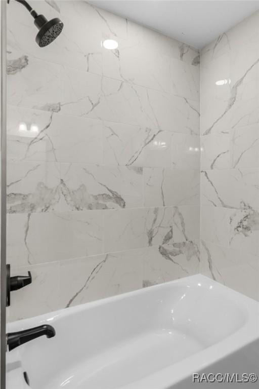 4911 S Skyblue Dr, Inverness, FL 34452 - bathroom featuring walk in shower and a bathtub