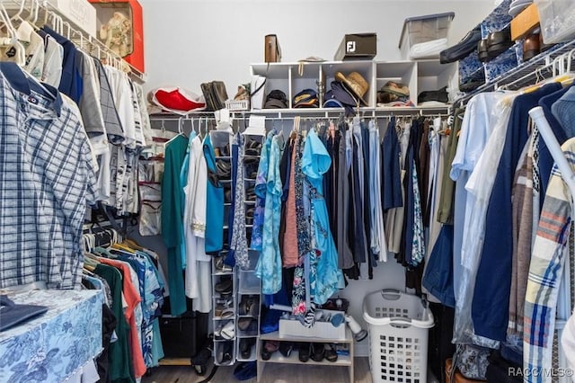 158 N Skyflower Pt, Lecanto, FL 34461 - walk in closet featuring wood finished floors