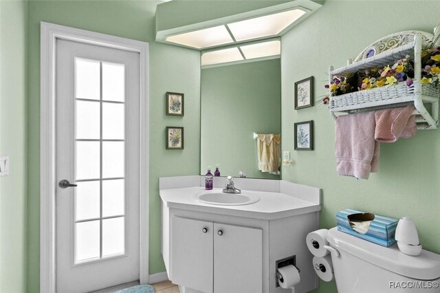 158 N Skyflower Pt, Lecanto, FL 34461 - bathroom featuring toilet and vanity