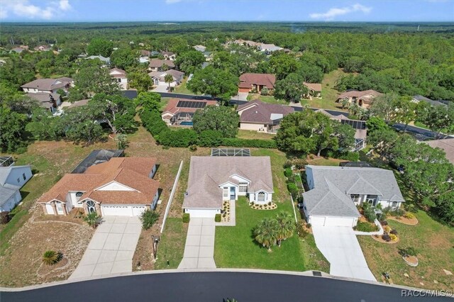 158 N Skyflower Pt, Lecanto, FL 34461 - view of property location with nearby suburban area and a forest