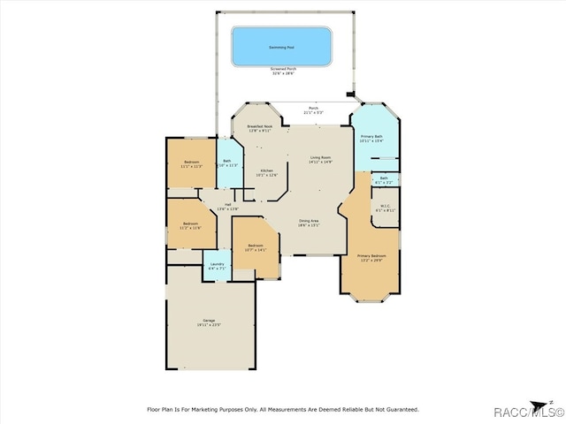 158 N Skyflower Pt, Lecanto, FL 34461 - room layout
