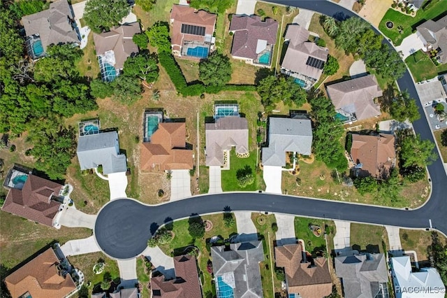 158 N Skyflower Pt, Lecanto, FL 34461 - aerial overview of property's location with nearby suburban area
