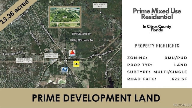 942 E Dellbrook Ln, Citrus Springs FL, 34434 land for sale