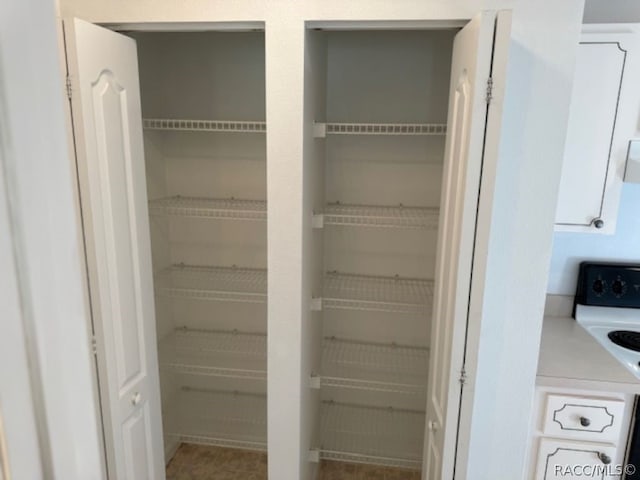 view of pantry