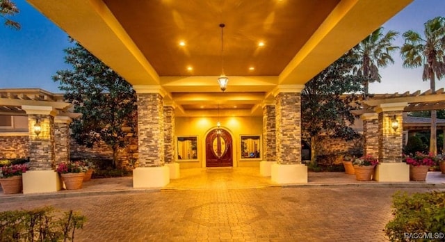 view of building lobby