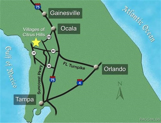 map location