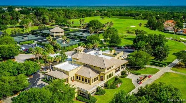 drone / aerial view