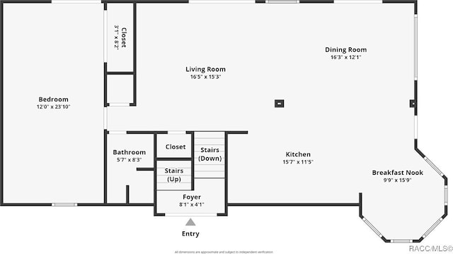 view of layout