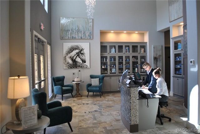 1576 N Eagle Ridge Path, Hernando, FL 34442 - lobby featuring a towering ceiling