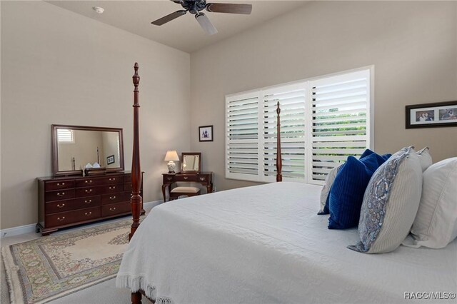 1576 N Eagle Ridge Path, Hernando, FL 34442 - bedroom with carpet floors and a ceiling fan