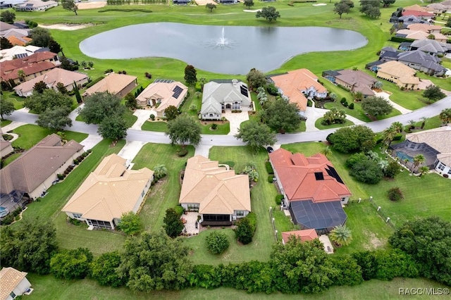1576 N Eagle Ridge Path, Hernando, FL 34442 - aerial overview of property's location with nearby suburban area, a large body of water, and a local golf course