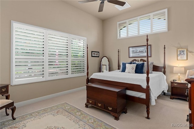 1576 N Eagle Ridge Path, Hernando, FL 34442 - bedroom featuring carpet and ceiling fan