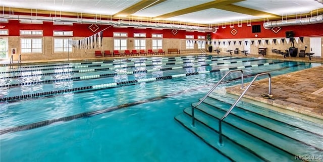 1576 N Eagle Ridge Path, Hernando, FL 34442 - view of indoor pool